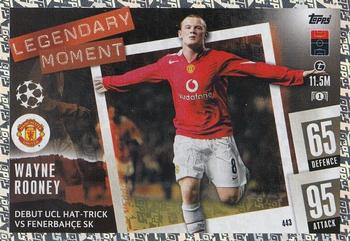 2023-24 Topps Match Attax UEFA Club Competitions #443 Wayne Rooney Front