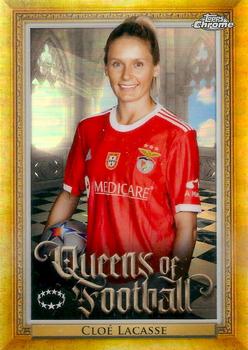 2022-23 Topps Chrome UEFA Women's Champions League - Queens of Football #Q-8 Cloé Lacasse Front