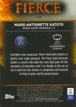 2022-23 Topps Chrome UEFA Women's Champions League - Fierce #F-9 Marie-Antoinette Katoto Back