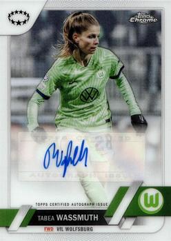 2022-23 Topps Chrome UEFA Women's Champions League - Chrome Autographs #A-TW Tabea Wassmuth Front