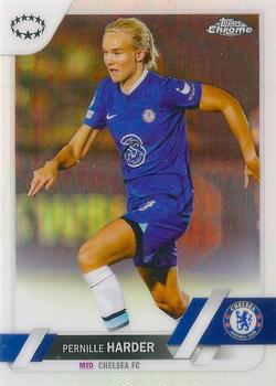 2022-23 Topps Chrome UEFA Women's Champions League - Refractor #55 Pernille Harder Front
