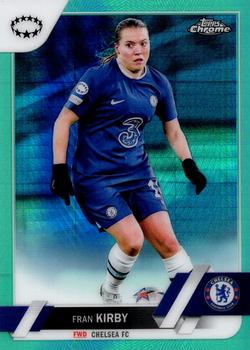 2022-23 Topps Chrome UEFA Women's Champions League - Aqua Prism Refractor #59 Fran Kirby Front