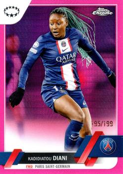 2022-23 Topps Chrome UEFA Women's Champions League - Pink Prism Refractor #94 Kadidiatou Diani Front