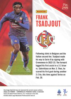2022-23 Panini Chronicles - Phoenix Serie A #255 Frank Tsadjout Back