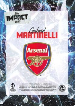 2023 Topps Impact UEFA Club Competitions #NNO Gabriel Martinelli Back
