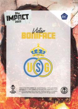 2023 Topps Impact UEFA Club Competitions #NNO Victor Boniface Back
