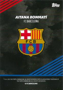 2022-23 Topps FC Barcelona Champions 2023 #NNO Aitana Bonmati Back
