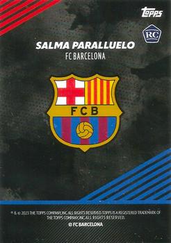 2022-23 Topps FC Barcelona Champions 2023 #NNO Salma Paralluelo Back