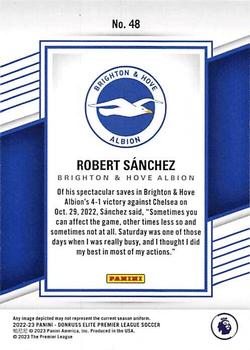 2022-23 Donruss Elite Premier League #48 Robert Sanchez Back
