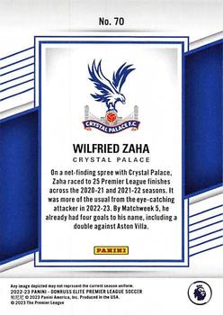 2022-23 Donruss Elite Premier League #70 Wilfried Zaha Back