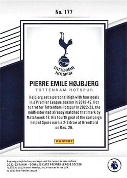 2022-23 Donruss Elite Premier League #177 Pierre Emile Hojbjerg Back