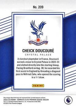 2022-23 Donruss Elite Premier League #209 Cheick Doucoure Back