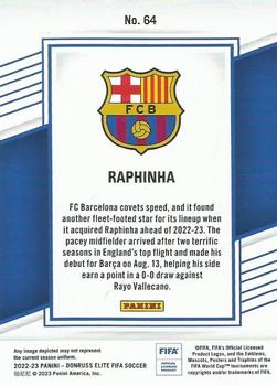 2022-23 Donruss Elite FIFA #64 Raphinha Back