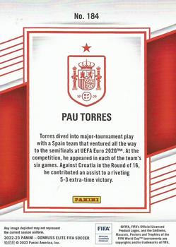 2022-23 Donruss Elite FIFA #184 Pau Torres Back