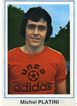 1974-75 Ageducatifs Football Stickers #289 Michel Platini Front