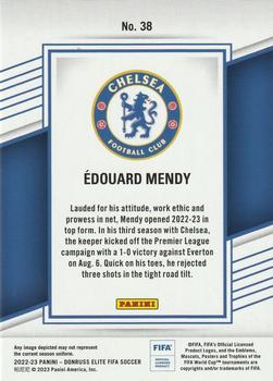 2022-23 Donruss Elite FIFA - Disco Gold #38 Edouard Mendy Back