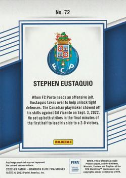 2022-23 Donruss Elite FIFA - Disco Gold #72 Stephen Eustaquio Back