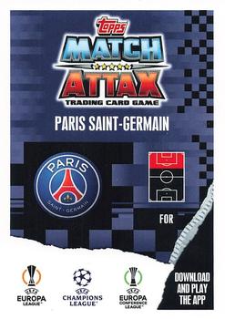 2023-24 Topps Match Attax UEFA Club Competitions - Gold Dust Exclusive Edition #GD4 Kylian Mbappé Back