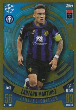 2023-24 Topps Match Attax UEFA Club Competitions - Limited Edition #LE 25 Lautaro Martínez Front