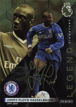 2024 Panini Adrenalyn XL Premier League - Limited Edition Legends Gold Foil Signature #NNO Jimmy Floyd Hasselbaink Front
