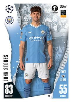 2023-24 Topps Match Attax UEFA Club Competitions - 1st Edition #13 John Stones Front