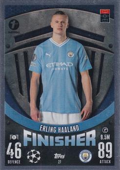 2023-24 Topps Match Attax UEFA Club Competitions - 1st Edition #27 Erling Haaland Front