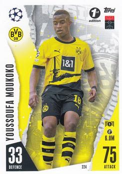 2023-24 Topps Match Attax UEFA Club Competitions - 1st Edition #224 Youssoufa Moukoko Front