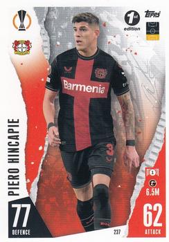 2023-24 Topps Match Attax UEFA Club Competitions - 1st Edition #237 Piero Hincapie Front
