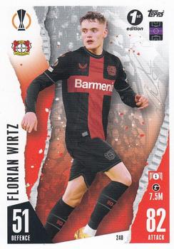 2023-24 Topps Match Attax UEFA Club Competitions - 1st Edition #240 Florian Wirtz Front
