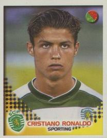 2002-03 Panini Futebol Stickers (Portugal) #306 Cristiano Ronaldo Front