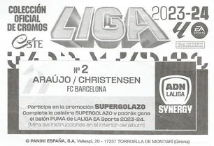 2023-24 Panini Liga Este - Synergy #2 Araújo / Christensen Back