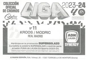 2023-24 Panini Liga Este - Synergy #11 Kroos / Modric Back