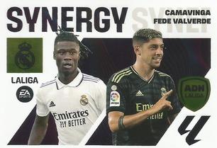 2023-24 Panini Liga Este - Synergy #12 Camavinga / Fede Valverde Front