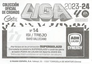 2023-24 Panini Liga Este - Synergy #14 Isi / Trejo Back