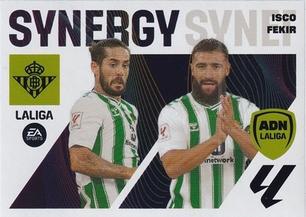 2023-24 Panini Liga Este - Synergy #9BIS Isco / Fekir Front