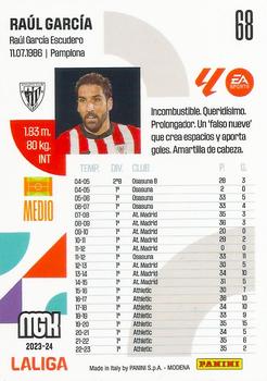 2023-24 Panini Megacracks LaLiga EA Sports #68 Raúl García Back