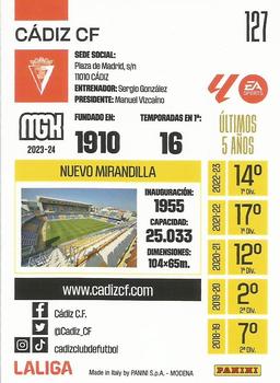 2023-24 Panini Megacracks LaLiga EA Sports #127 Cádiz CF Back