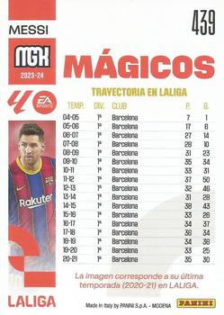 2023-24 Panini Megacracks LaLiga EA Sports #439 Messi Back
