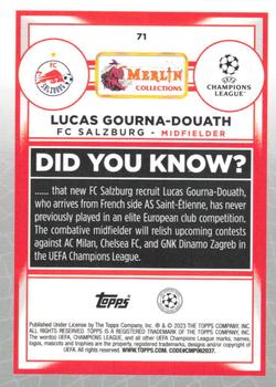 2022-23 Merlin Chrome UEFA Club Competitions #71 Lucas Gourna-Douath Back