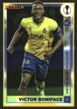 2022-23 Merlin Chrome UEFA Club Competitions #142 Victor Boniface Front