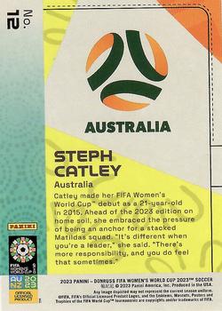 2023 Donruss FIFA Women's World Cup #12 Steph Catley Back