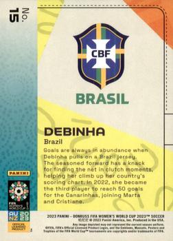 2023 Donruss FIFA Women's World Cup #15 Debinha Back