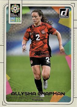 2023 Donruss FIFA Women's World Cup #20 Allysha Chapman Front