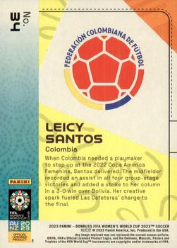 2023 Donruss FIFA Women's World Cup #34 Leicy Santos Back