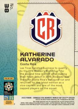 2023 Donruss FIFA Women's World Cup #38 Katherine Alvarado Back