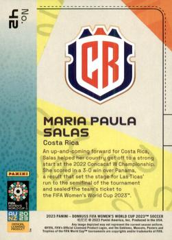 2023 Donruss FIFA Women's World Cup #42 Maria Paula Salas Back