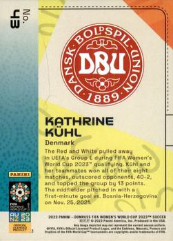 2023 Donruss FIFA Women's World Cup #43 Kathrine Kuhl Back