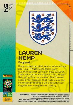 2023 Donruss FIFA Women's World Cup #54 Lauren Hemp Back