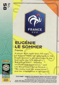 2023 Donruss FIFA Women's World Cup #58 Eugenie Le Sommer Back