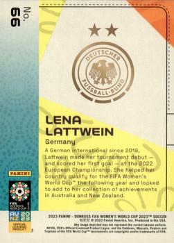 2023 Donruss FIFA Women's World Cup #66 Lena Lattwein Back